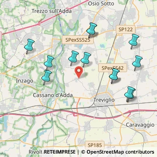 Mappa Via Cristoforo Colombo, 24045 Fara Gera d'Adda BG, Italia (4.40769)