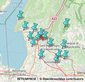 Mappa Viale I' Maggio, 37010 Rivoli Veronese VR, Italia (6.20667)