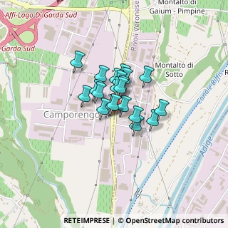 Mappa Viale I' Maggio, 37010 Rivoli Veronese VR, Italia (0.22857)