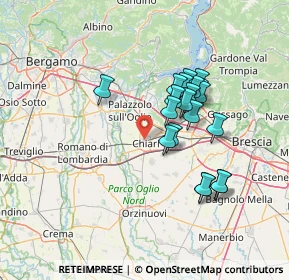 Mappa SP 17, 25032 Chiari BS, Italia (11.807)