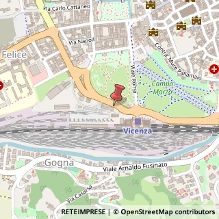 Mappa Viale Milano, 126, 36100 Vicenza, Vicenza (Veneto)