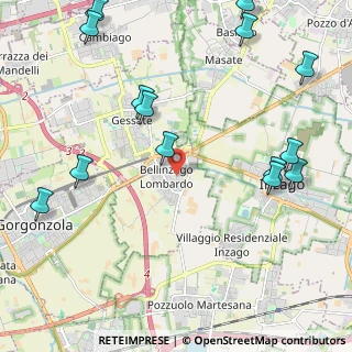 Mappa 20060 Bellinzago Lombardo MI, Italia (2.78143)