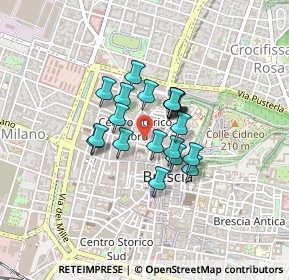 Mappa Via Ventura Fenarolo, 25122 Brescia BS, Italia (0.27)
