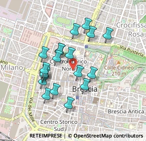 Mappa Via Ventura Fenarolo, 25122 Brescia BS, Italia (0.39)