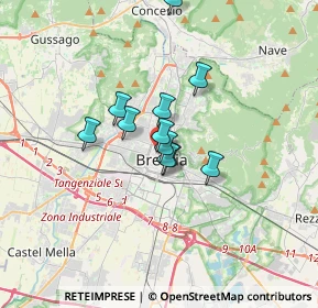 Mappa Via Ventura Fenarolo, 25122 Brescia BS, Italia (2.90583)