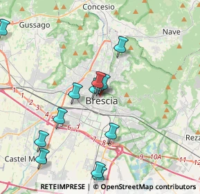 Mappa Via Ventura Fenarolo, 25122 Brescia BS, Italia (3.95769)