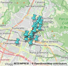 Mappa Via Ventura Fenarolo, 25122 Brescia BS, Italia (0.99556)