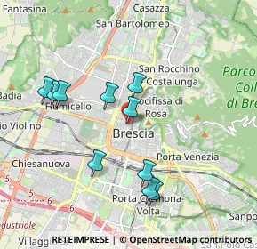 Mappa Via Ventura Fenarolo, 25122 Brescia BS, Italia (2.06)
