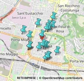 Mappa Via Ventura Fenarolo, 25122 Brescia BS, Italia (0.6695)