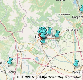 Mappa 13900 Gaglianico BI, Italia (11.05167)