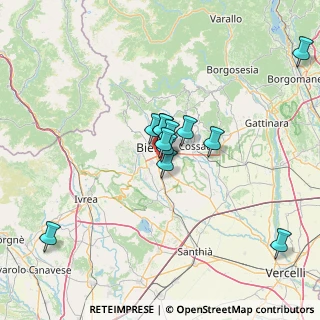 Mappa Via Camillo Cavour, 13900 Gaglianico BI, Italia (11.05167)