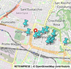 Mappa Vicolo Dell Inganno, 25122 Brescia BS, Italia (0.73917)