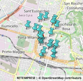 Mappa Vicolo Dell Inganno, 25122 Brescia BS, Italia (0.619)