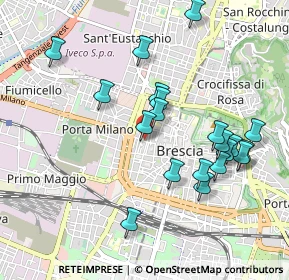 Mappa Vicolo del Moro, 25122 Brescia BS, Italia (0.9685)