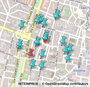 Mappa Vicolo Dell Inganno, 25122 Brescia BS, Italia (0.218)