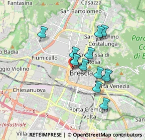 Mappa Vicolo Dell Inganno, 25122 Brescia BS, Italia (1.39308)