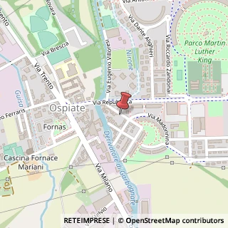 Mappa Via Madonnina, 18, 20021 Bollate, Milano (Lombardia)