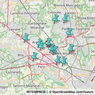 Mappa Via della Repubblica, 20021 Bollate MI, Italia (3.05615)