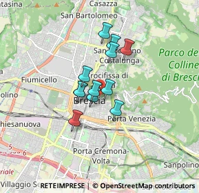 Mappa Via Alexander Langer, 25121 Brescia BS, Italia (1.10917)