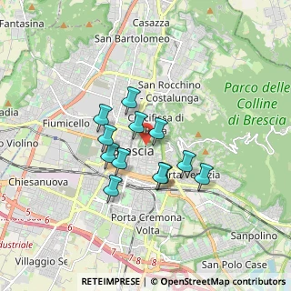 Mappa Via Alexander Langer, 25121 Brescia BS, Italia (1.29083)