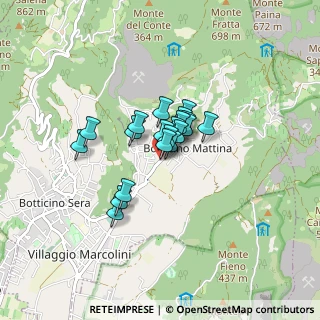 Mappa Via Guglielmo Marconi, 25082 Botticino BS, Italia (0.477)