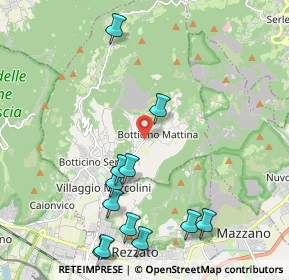 Mappa Via Guglielmo Marconi, 25082 Botticino BS, Italia (2.4475)