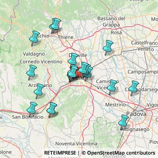 Mappa Via Ettore Gallo, 36100 Vicenza VI, Italia (14.64)