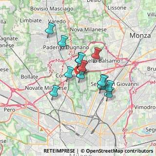 Mappa 20032 Bresso MI, Italia (2.56)