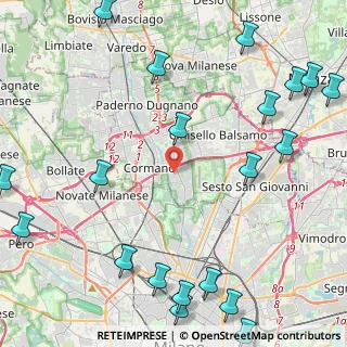 Mappa Via Simone De Gatti, 20091 Bresso MI, Italia (6.4265)