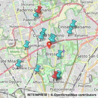 Mappa 20032 Bresso MI, Italia (2.09467)