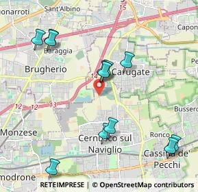 Mappa Via Cascina Torriana, 20063 Cernusco sul Naviglio MI, Italia (2.17)