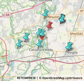 Mappa Via Sant'Antonio, 20062 Cassano d'Adda MI, Italia (3.52)