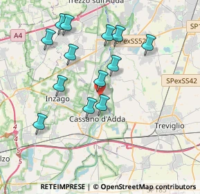 Mappa Via Sant'Antonio, 20062 Cassano d'Adda MI, Italia (3.66077)