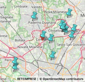 Mappa Via Antonio Gramsci, 20100 Milano MI, Italia (4.36769)