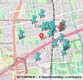 Mappa Via Antonio Gramsci, 20100 Milano MI, Italia (0.427)