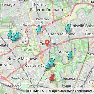 Mappa Piazza Sandro Pertini, 20032 Cormano MI, Italia (2.85583)