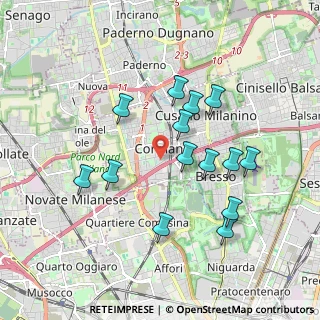 Mappa Piazza Sandro Pertini, 20032 Cormano MI, Italia (1.74286)