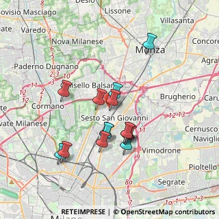 Mappa Via Cristoforo Colombo, 20099 Sesto San Giovanni MI, Italia (3.13143)
