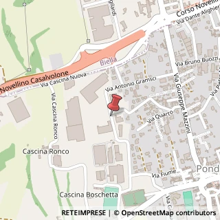 Mappa Strada Antica per Biella, 48, 13875 Ponderano, Biella (Piemonte)