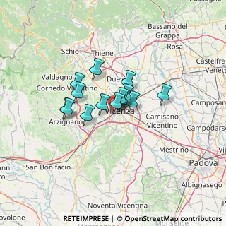 Mappa Via Lago Maggiore, 36100 Altavilla vicentina VI, Italia (8.22786)