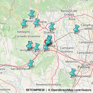 Mappa Via Lago Maggiore, 36100 Altavilla vicentina VI, Italia (13.58286)