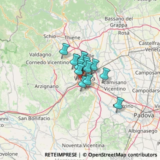 Mappa Via Lago Maggiore, 36100 Altavilla vicentina VI, Italia (6.29077)