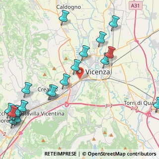 Mappa Via Lago Maggiore, 36100 Altavilla vicentina VI, Italia (5.909)