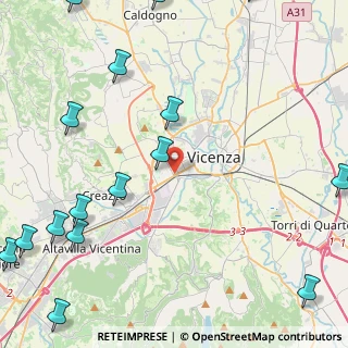 Mappa Via Lago Maggiore, 36100 Altavilla vicentina VI, Italia (6.77813)