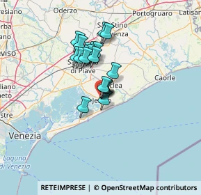 Mappa Via A. Garibaldi, 30016 Jesolo VE, Italia (9.007)