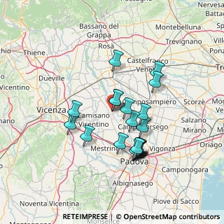 Mappa P.le jutificio, 35016 Piazzola sul Brenta PD, Italia (12.255)