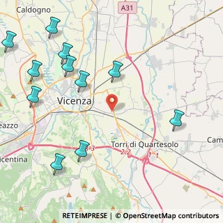 Mappa Via Giambattista Brocchi, 36100 Vicenza VI, Italia (5.48727)