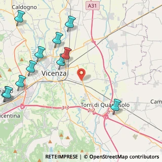 Mappa Via Giambattista Brocchi, 36100 Vicenza VI, Italia (5.72091)