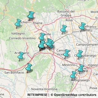 Mappa Via Giambattista Brocchi, 36100 Vicenza VI, Italia (15.376)