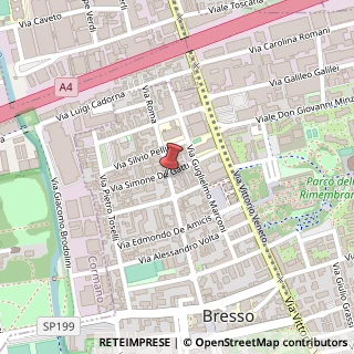 Mappa Via Roma, 89, 20091 Bresso, Milano (Lombardia)